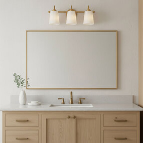 Honey Bathroom Vanity Light by Lark