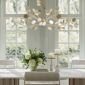 Lunaria Oval Chandelier