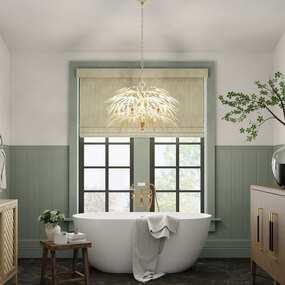 Calliope Chandelier by Currey and Company