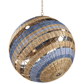 Senjyo Tilted Orb Chandelier