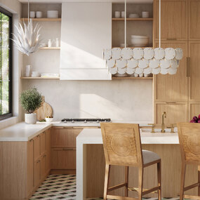 Tulum Linear Chandelier by Currey and Company