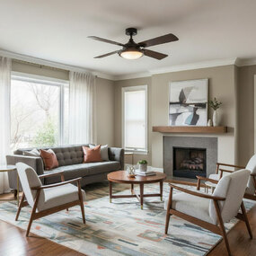 Collier Smart Ceiling Fan with Light