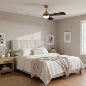 Una Smart Ceiling Fan with Light