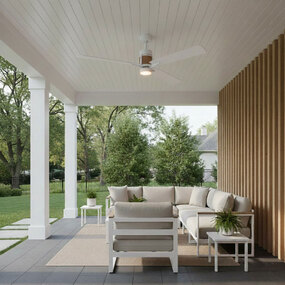 Atticus Smart Ceiling Fan with Light by Hinkley Lighting