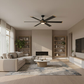 Andros Smart Ceiling Fan with Light by Hinkley Lighting