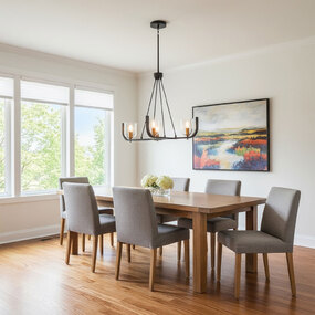 Cheshire Chandelier by Artcraft