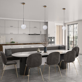 Aurelia Cord Pendant by Artcraft