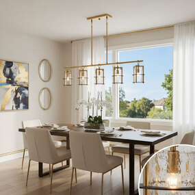 Burford Linear Pendant by Artcraft