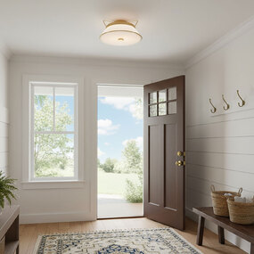 Layla Semi Flush Ceiling Light by Artcraft