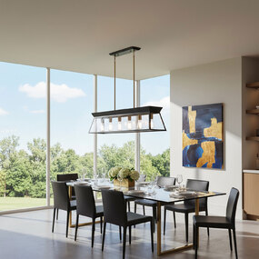Lucian Linear Pendant by Artcraft