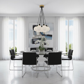 Gem Multi Light Pendant by Artcraft