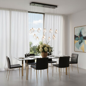 Snowflake Color-Select Island Light