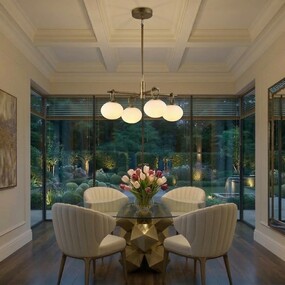 Velora Color-Select Chandelier by Artcraft