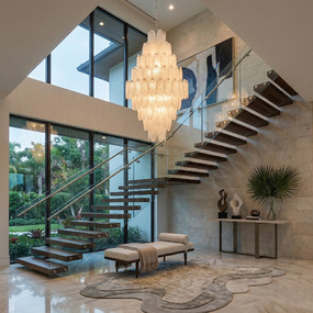 Serena Long Chandelier by Artcraft
