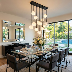 Nightfall Rectangular Multi-Light Pendant