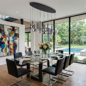 Modella Color-Select Oval Multi-Light Pendant by Artcraft
