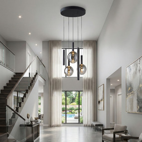 Modella Color-Select Round Multi-Light Pendant by Artcraft