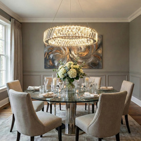 Alya Color-Select Chandelier by Artcraft