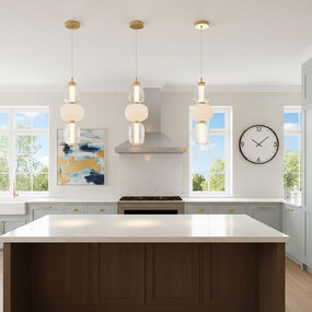 Cyra Triple Pendant by Artcraft