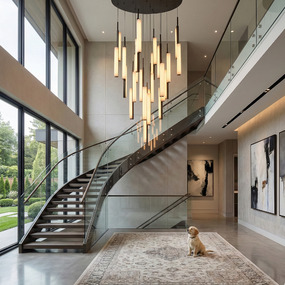 Lumina Color-Select Round Multi-Light Pendant by Artcraft