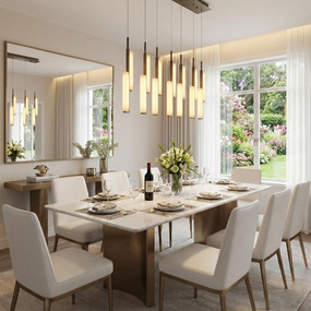 Lumina Color-Select Linear Multi-Light Pendant