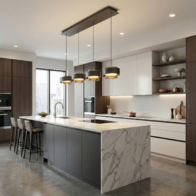 Axis Linear Multi-Light Pendant