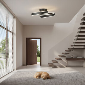 Sirius Semi Flush Ceiling Light by Artcraft