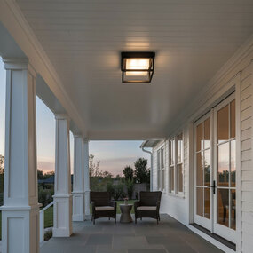 Overbrook Outdoor Ceiling Flush Light