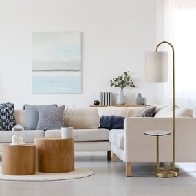 Amira Shelf Floor Lamp