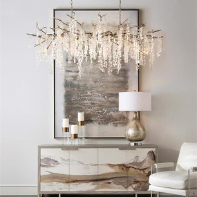 Shiro Noda Linear Chandelier