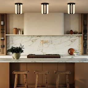 Anders Semi Flush Ceiling Light by Alora