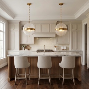 Lucinda Round Pendant by Visual Comfort Studio