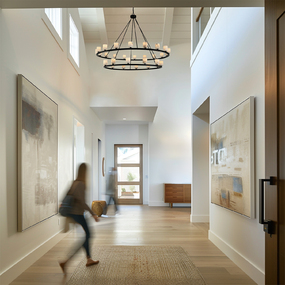 Aragon Double Tier Chandelier by Crystorama