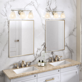Brooke Bathroom Vanity Light by Artcraft