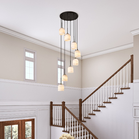 Crema Multi-Light Chandelier