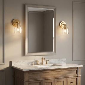 Augusta Bathroom Wall Sconce by Visual Comfort Studio
