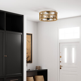 Axford Semi Flush Ceiling Light by Quoizel