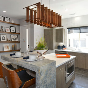 Arca Linear Pendant by Cerno