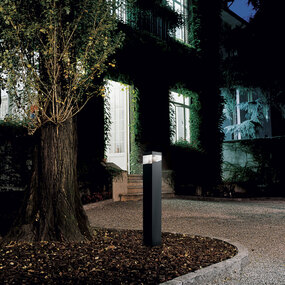 Tetragono Outdoor Bollard by Artemide