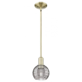 Athens Arcadia Rod Deco Swirl Pendant