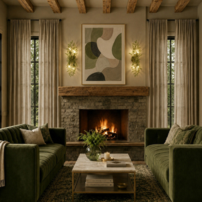 Bridget Double Wall Sconce by Crystorama