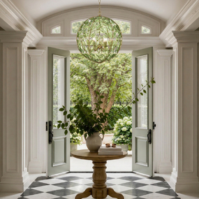Bridget Globe Chandelier by Crystorama
