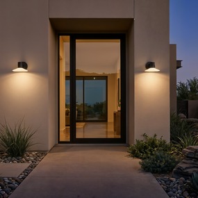 Focal Cone Outdoor Wall Light