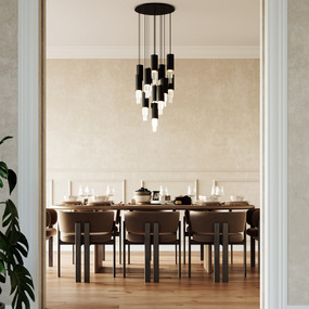 Bordeaux Round Multi Light Pendant