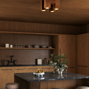 Bosco 12615 Ceiling Flush Light by Kuzco Lighting