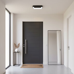 Lazio Square Ceiling Flush Light by Artcraft