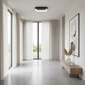 Lazio Square Ceiling Flush Light
