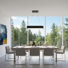 Lazio Square Color-Select Chandelier by Artcraft