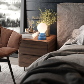 Globe Portable Table Lamp