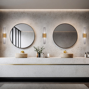 Josefina Bathroom Vanity Light by Schonbek Beyond